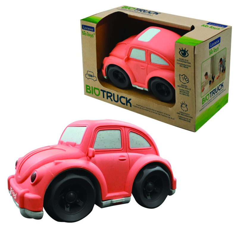 Lexibook Oranžové městské auto z bioplastu, 10 cm