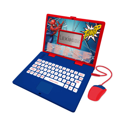 Lexibook Česko-anglický vzdělávací notebook Spider-Man