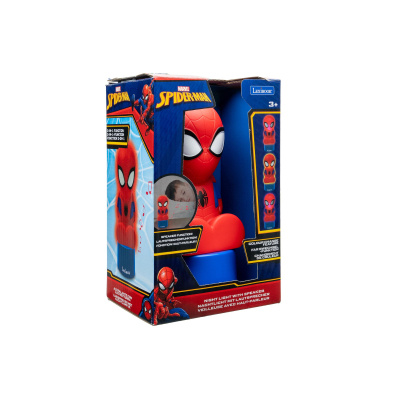 Lexibook Noční světlo s reproduktorem Spider-Man