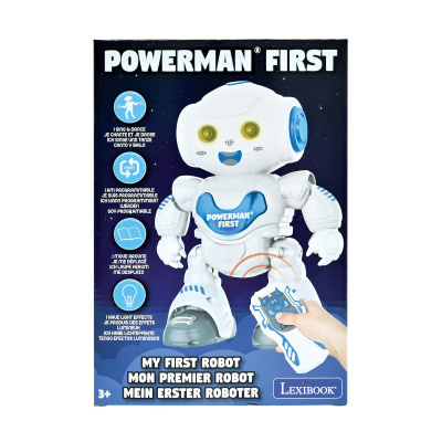 Lexibook Tančící robot Powerman First STEM se světelnými efekty