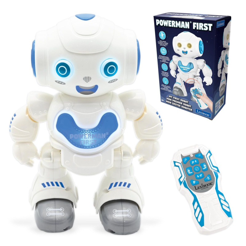 Lexibook Tančící robot Powerman First STEM se světelnými efekty