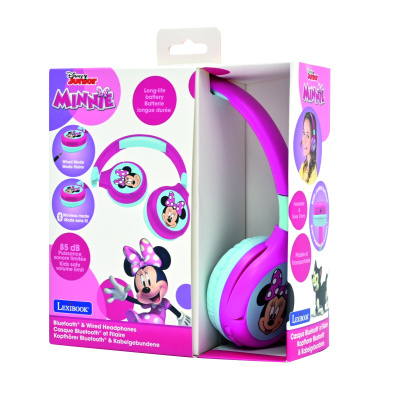 Lexibook Skládací bezdrátová sluchátka  Minnie