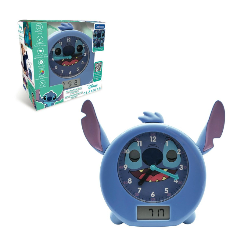 Lexibook Budík Disney Stitch – společník pro snadné usínání