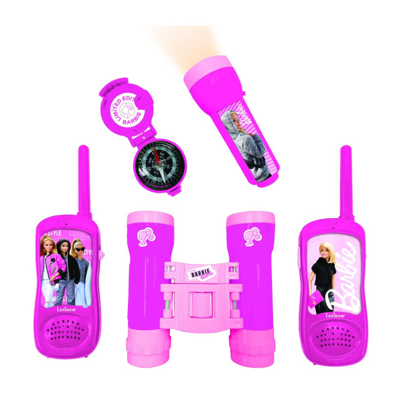 Lexibook Dobrodružná sada s vysílačkami Barbie