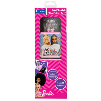 Lexibook Karaoke mikrofon s reproduktorem Barbie