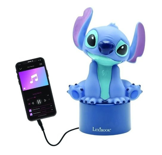 Lexibook noční světlo s reproduktorem Stitch -  Autor Neuveden