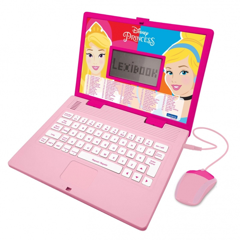 Disney Princess vzdělávací notebook trojjazyčný UA/PENG/EN 186 aktivit