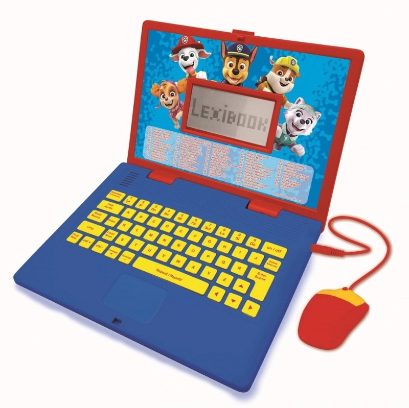 Tlapková patrola vzdělávací notebook trojjazyčné UA/ENG/EN 186 aktivity