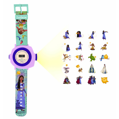 Lexibook Digitální promítací hodinky Disney Přání