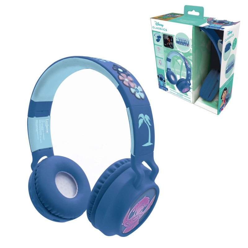 Lexibook Svítící bezdrátová sluchátka Disney Stitch