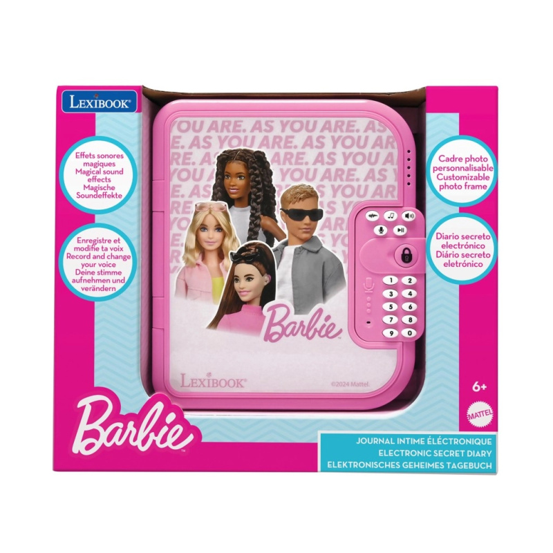 Lexibook Elektronický zápisník Secret Safe Barbie