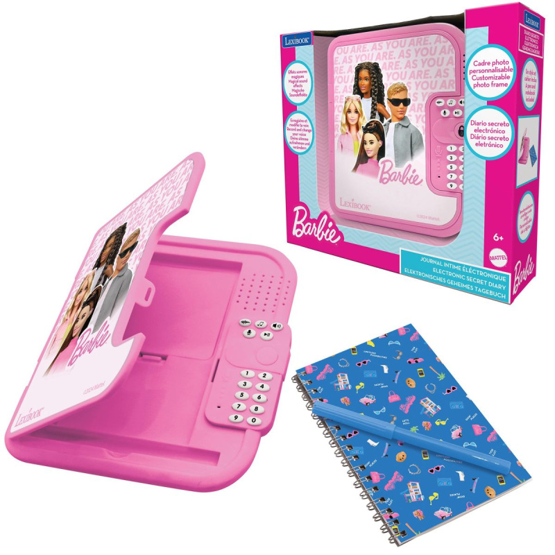 Lexibook Elektronický zápisník Secret Safe Barbie