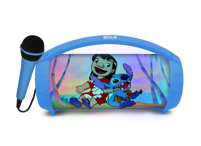 Lexibook Reproduktor s mikrofonem Boombox Disney Stitch