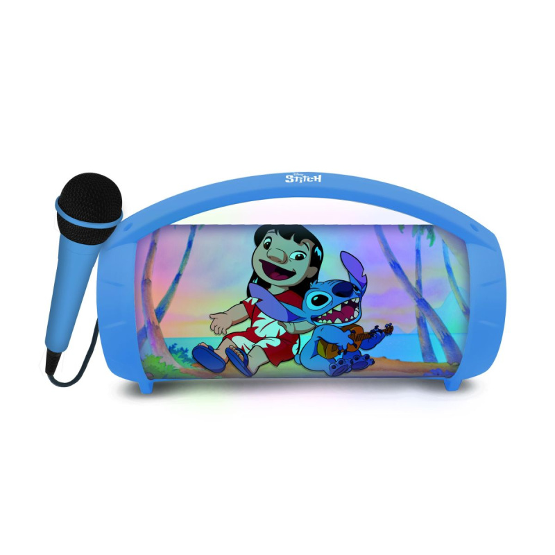 Lexibook Reproduktor s mikrofonem Boombox Disney Stitch