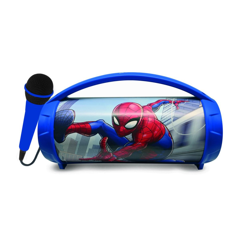 Lexibook Reproduktor s mikrofonem Boombox Spider-Man