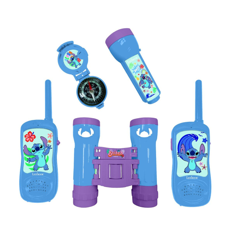 Lexibook Dobrodružná sada s vysílačkami Disney Stitch