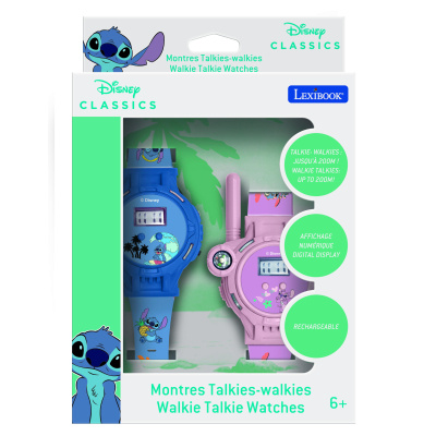 Lexibook Hodinky s vysílačkou Disney Stitch
