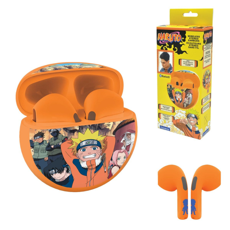 Lexibook Bezdrátová sluchátka do uší Naruto