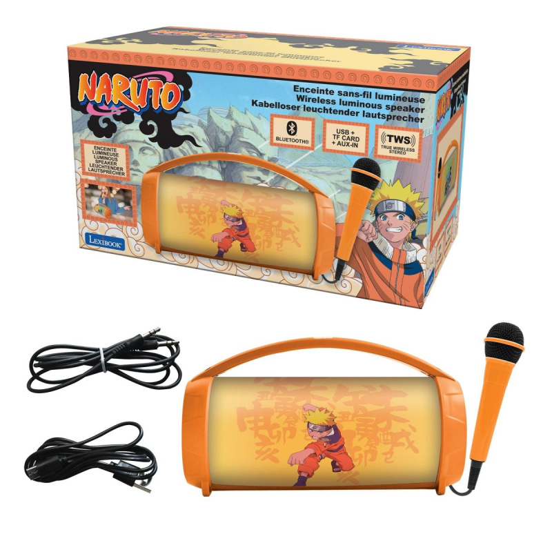 Lexibook Reproduktor s mikrofonem Boombox Naruto