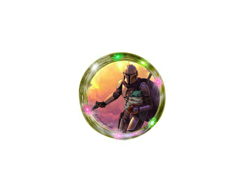 Mandalorian Grogu jojo se světelnými efekty