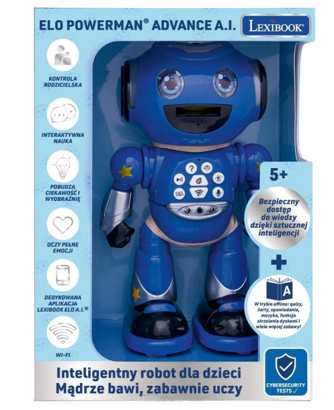 Lexibook ELO POWERMAN – interaktivní robot s AI