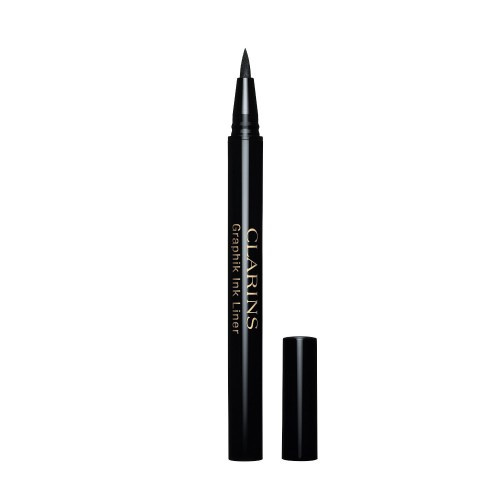 Clarins Graphik Ink Liner Liquid Eyeliner Pen dlouhotrvající oční linky ve fixu odstín 01 Intense Black 0.4 ml