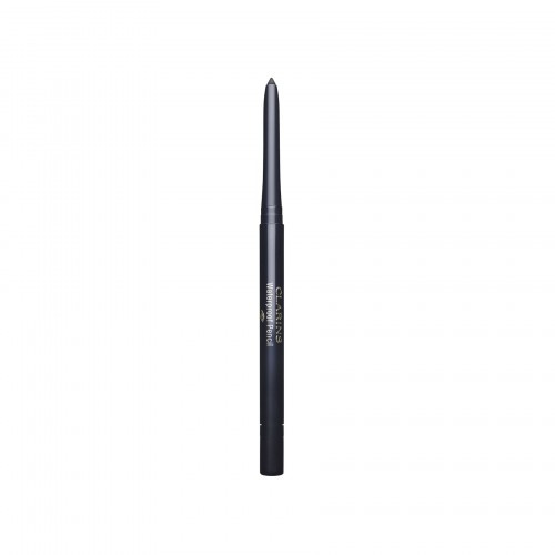 Clarins Waterproof Pencil voděodolná tužka na oči odstín 01 Black Tulip 0.29 g