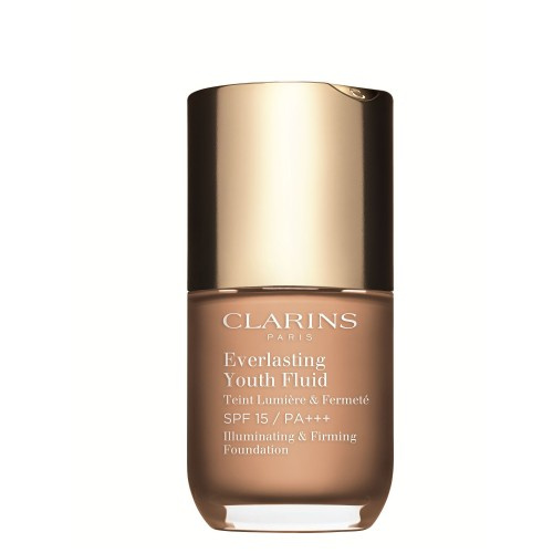 Clarins Everlasting Youth Fluid Foundation rozjasňující make-up SPF 15 odstín 110 Honey 30 ml