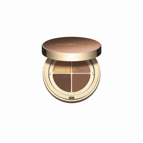 Clarins Ombre 4 Colour Eye Palette paletka očních stínů pro dlouhotrvající efekt odstín 04 - Brown Sugar Gradation 4.2 g