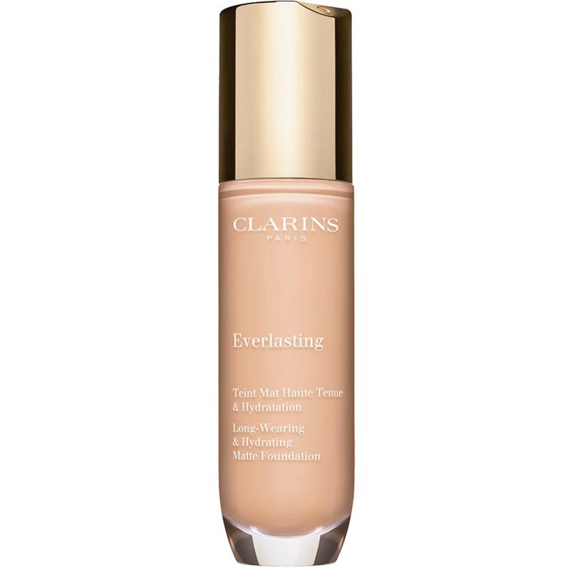Clarins Everlasting Foundation dlouhotrvající make-up s matným efektem odstín 100C - Lily 30 ml
