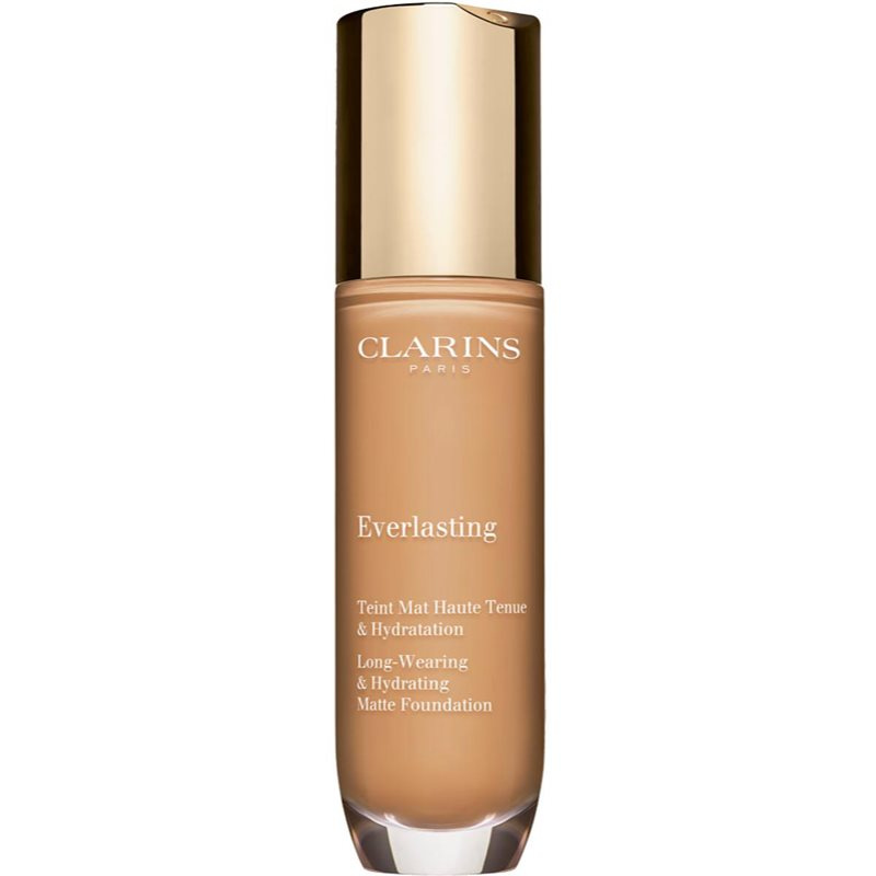 Clarins Everlasting Foundation dlouhotrvající make-up s matným efektem odstín 111N - Auburn 30 ml