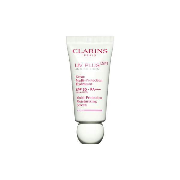 Clarins UV PLUS [5P] Anti-Pollution Rose hydratační fluid SPF 50 30 ml