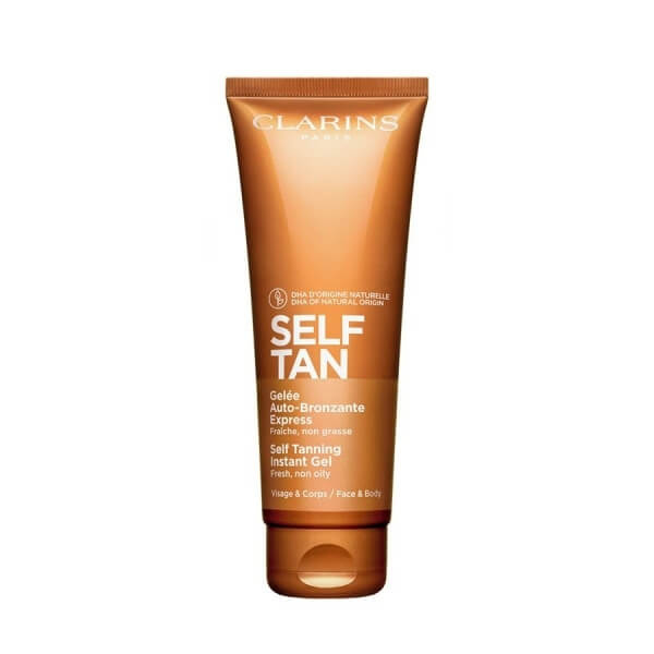 Clarins Self Tan Instant Gel samoopalovací gel na tělo a obličej 125 ml