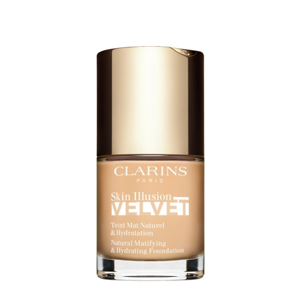 Clarins Skin Illusion Velvet tekutý make-up s matným finišem s vyživujícím účinkem odstín 103N 30 ml