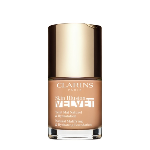 Clarins Skin Illusion Velvet tekutý make-up s matným finišem s vyživujícím účinkem odstín 109C 30 ml