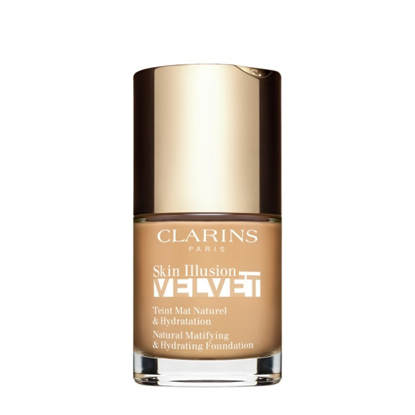 Clarins Skin Illusion Velvet tekutý make-up s matným finišem s vyživujícím účinkem odstín 110N 30 ml