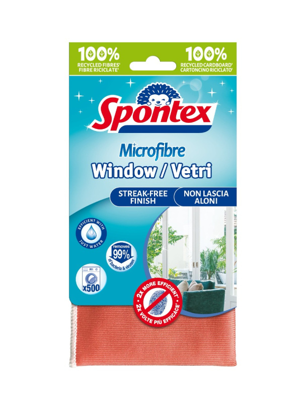 Spontex Window/Vetri utěrka z mikrovlákna 1 ks