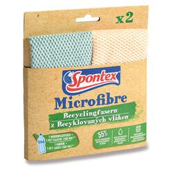 Spontex Microfibre - utěrka z mikrovlákna - 2 ks