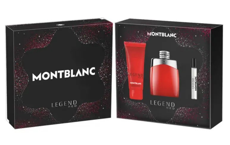Mont Blanc Legend Red - EDP 100 ml + sprchový gel 100 ml + EDP 7,5 ml
