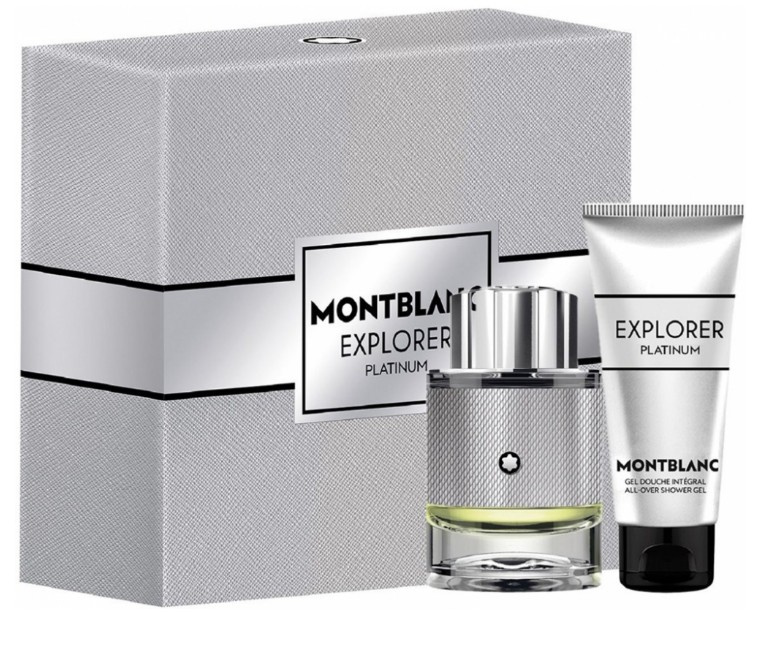 MONTBLANC EXPLORER Platinum dárkový set pro muže 2 ks