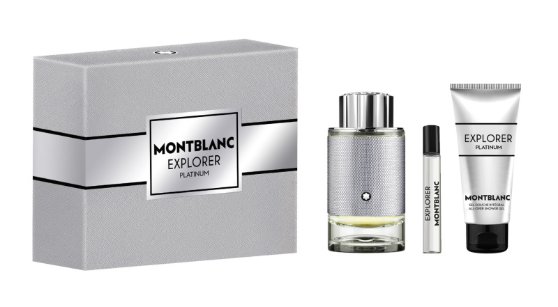 Montblanc Explorer Platinum dárková sada pro muže