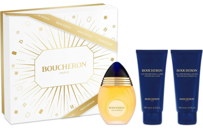 Boucheron Boucheron Pour Femme - EDP 100 ml + sprchový gel 100 ml + tělové mléko 100 ml