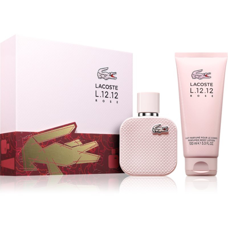 Lacoste L.12.12 Rose Eau de Parfum dárková sada pro ženy