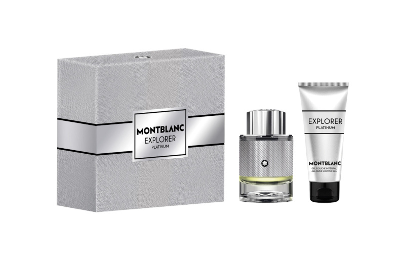 MONTBLANC EXPLORER Platinum dárkový set pro muže 2 ks
