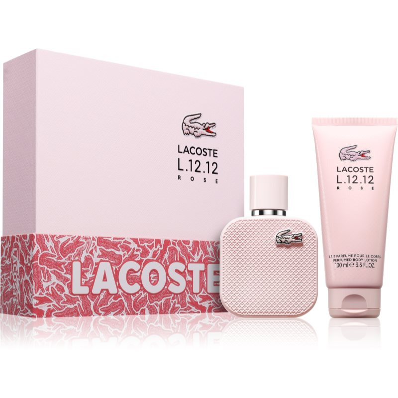Lacoste L.12.12 Rose Eau de Parfum dárková sada pro ženy 1 ks