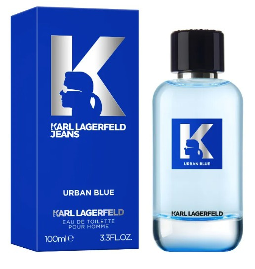 Karl Lagerfeld Jeans Urban Blue toaletní voda pro muže 100 ml