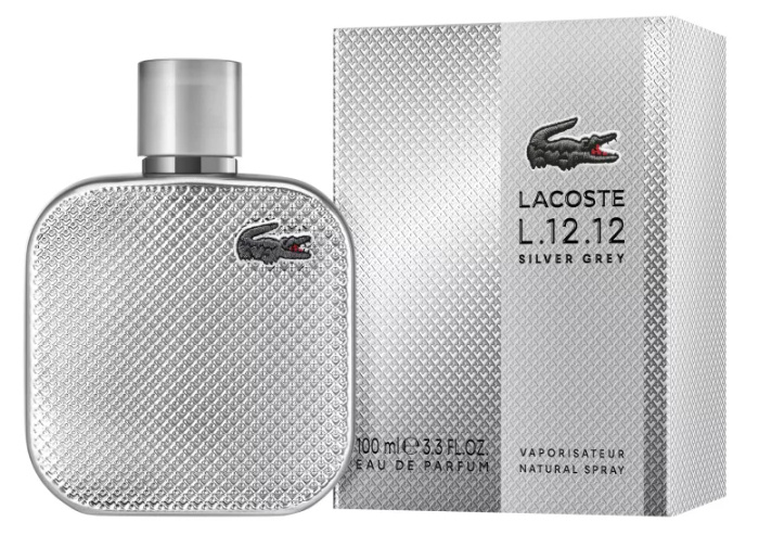 Lacoste L.12.12 Silver Grey parfémovaná voda pro muže 100 ml