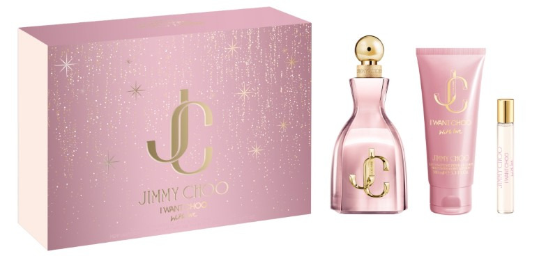 Jimmy Choo I Want Choo With Love - EDP 100 ml + tělové mléko 100 ml + EDP 7,5 ml