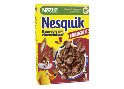 Nesquik cereálie čokoládové mušle (Conchigliette) 375g