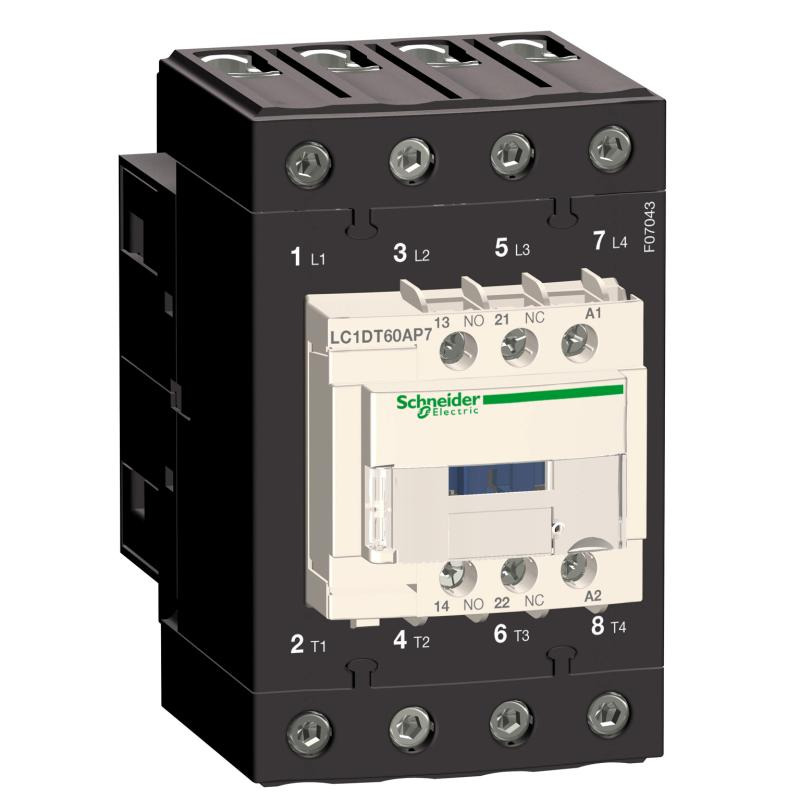 SCHN LC1DT60AP7 4P Everlink stykač AC1 415V 60 A cívka 230V AC 50/60Hz